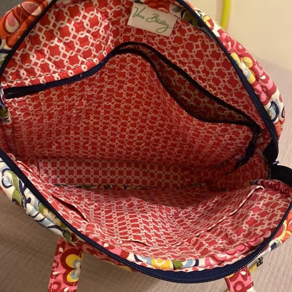 Vera Bradley Floral Multicolor Tote Bag